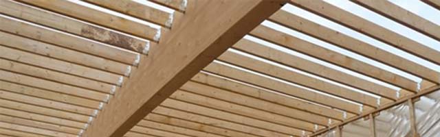 Glulam Roof beams